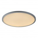 Globo 41639-60 LED stropné svietidlo Sabi 1x60W | 200-3500lm | 3000K-6000K - diaľkový ovládač, stmievateľné, fixácia farieb, nočné osvetlenie, strieborná