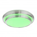 Globo 41738-24RGB LED stropné svietidlo Ina II 1x24W | 100-1000lm | 3000K-6500K | RGB - diaľkový ovládač, fixácia farieb, menič farieb, stmievateľné, nočné osvetlenie, opál, biela