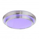 Globo 41738-24RGB LED stropné svietidlo Ina II 1x24W | 100-1000lm | 3000K-6500K | RGB - diaľkový ovládač, fixácia farieb, menič farieb, stmievateľné, nočné osvetlenie, opál, biela