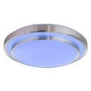 Globo 41738-48RGB LED stropné svietidlo Ina II 1x48W | 195-1950lm | 3000K-6500K | RGB - diaľkový ovládač, fixácia farieb, menič farieb, stmievateľné, nočné osvetlenie, opál, biela