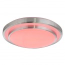 Globo 41738-48RGB LED stropné svietidlo Ina II 1x48W | 195-1950lm | 3000K-6500K | RGB - diaľkový ovládač, fixácia farieb, menič farieb, stmievateľné, nočné osvetlenie, opál, biela