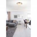 Globo 41738-48RGB LED stropné svietidlo Ina II 1x48W | 195-1950lm | 3000K-6500K | RGB - diaľkový ovládač, fixácia farieb, menič farieb, stmievateľné, nočné osvetlenie, opál, biela
