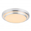 Globo 41738-60RGB LED stropné svietidlo Ina II 1x60W | 240-2400lm | 3000K-6500K | RGB - diaľkový ovládač, fixácia farieb, menič farieb, stmievateľné, nočné osvetlenie, opál, biela