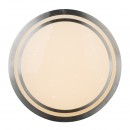 Globo 41738-60RGB LED stropné svietidlo Ina II 1x60W | 240-2400lm | 3000K-6500K | RGB - diaľkový ovládač, fixácia farieb, menič farieb, stmievateľné, nočné osvetlenie, opál, biela