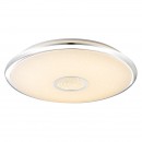 Globo 48382 LED stropné svietidlo Rena 1x60W | 4800lm | 3000-6500K - trblietavý efekt, stmievateľné, menič farieb, fixácia farieb, diaľkové ovládanie, nočné osvetlenie, biela, opál