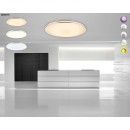 Globo 48388-90 LED stropné svietidlo Pierre 1x90W | 5900L | 3000K-6500K - stmievateľné, diaľkový ovládač, fixácia farieb, opál, biela