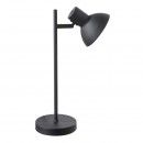Globo 54001-1T LED stolové svietidlo Lotte 1x4W | 136L | E14 LED | 2700K - čierna, zlatá