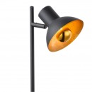 Globo 54001-1T LED stolové svietidlo Lotte 1x4W | 136L | E14 LED | 2700K - čierna, zlatá
