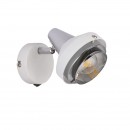 Globo 54301-1 nástenné svietidlo Rorge 1x15W | E14 LED - biela