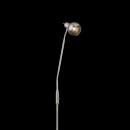 Globo 54348-1S stojacie svietidlo Lara 1x4W | E14 LED | 320 lm | 3000K - ohybné rameno, matný nikel