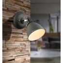Globo 54646-1 nástenné svietidlo Jonas 1x40W | E14 - šedá