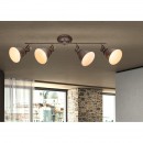 Globo 54647-4 prisadené stropné bodové svietidlo Giorgio 4x40W | E14 - hrdza