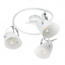 Globo 54654-3 prisadené stropné svietidlo Armeca 3x40W | E14 - nastaviteľné, biela