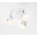 Globo 54654-3 prisadené stropné svietidlo Armeca 3x40W | E14 - nastaviteľné, biela