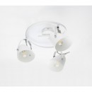Globo 54654-3 prisadené stropné svietidlo Armeca 3x40W | E14 - nastaviteľné, biela