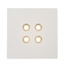 Globo 55010-4D LED stropné svietidlo Christine 1x14,7W | 760Li | 3000K - biela