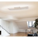 Globo 68193D1 LED prisadené stropné svietidlo Klaus 1x36W | 2300lm | 4000K - matný nikel