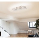 Globo 68193D LED prisadené stropné svietidlo Klaus 1x24W | 1600L | 4000K - matný nikel