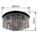 Globo 15698D1 prisadené stropné svietidlo GORLEY  E27