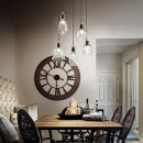 Ideal Lux 122564 závesné stropné svietidlo Gretel 1x60W | E27 - čierna