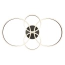 Globo GROUNI 673140-39A LED prisadené stropné svietidlo | 39W LED | 2500lm
