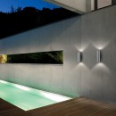 Ideal Lux 100395 vonkajšie nástenné svietidlo Gun 2x35W | GU10 | IP54 - čierne
