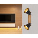 Globo 15466S-2 prisadené stropné svietidlo Günther 2x60W | E27