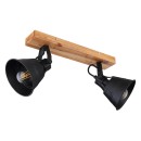 Globo 15466S-2 prisadené stropné svietidlo Günther 2x60W | E27
