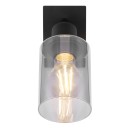 Globo 15465-2 nástenná lampa Hadera 1x15W | E27