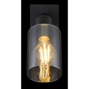 Globo 15465-2 nástenná lampa Hadera 1x15W | E27