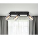 Globo 15465-3 prisadený luster Hadera 3x15W | E27