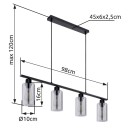 Globo 15465-4H závesný luster Hadera 4x60W | E27