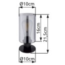 Globo 15465T stolná lampa Hadera 1x60W | E27