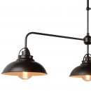 závesné svietidlo - luster Lucide Hamois 31348/02/15 2x60W E27