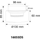 Globo HIGGINS 16055DS LED prisadené stropné svietidlo GX53 | 270lm | 1800K