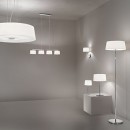 Ideal Lux 075495 závesné stropné svietidlo Hilton 4x40W | G9 - biele