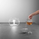 Luce Ambiente Design I-ABRAXAS-L1 BCO stolná lampička ABRAXAS | 1×60W E27 | vypínač | biela