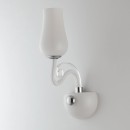 Luce Ambiente Design I-ANGEL/AP1 nástenné svietidlo ANGEL | 1×60W E14 | biela