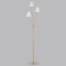 Luce Ambiente Design I-CANTO/PT3 stojacia lampa CANTO | 3×60W G9 | vypínač | zlatá