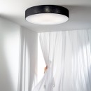 Luce Ambiente Design I-CAPITAL-PL98-NER prisadené stropné svietidlo CAPITAL E27 | čierna