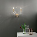 Luce Ambiente Design I-EPOQUE/AP2 nástenné svietidlo EPOQUE E14 | zlatá