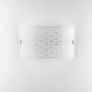 Luce Ambiente Design I-ESAGRAM-AP3520 nástenné svietidlo ESAGRAM | 2×60W E27 | biela