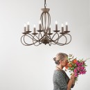 Luce Ambiente Design I-GINEVRA-8 závesné stropné svietidlo GINEVRA E14