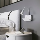 Luce Ambiente Design I-GULP-AP BCO nástenné svietidlo GULP GU10 | vypínač | biela