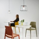 Luce Ambiente Design I-HARLEM-M-S1 závesné stropné svietidlo HARLEM | 1×60W E27 | čierna