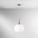 Luce Ambiente Design I-JAIPUR-S30-BCO závesné stropné svietidlo JAIPUR | 1×60W E27 | biela
