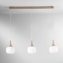 Luce Ambiente Design I-JAIPUR-SQ3-BCO závesné stropné svietidlo JAIPUR E14 | biela