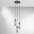 Luce Ambiente Design I-MAGIC-S3-NER závesné stropné svietidlo MAGIC | 3×60W E27 | čierna