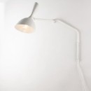 Luce Ambiente Design I-MORGAN-AP-BCO nástenné svietidlo MORGAN | 1×60W E27 | vypínač | biela