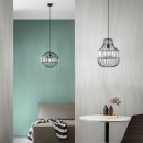 Luce Ambiente Design I-OPIUM-S1 A závesné stropné svietidlo OPIUM | 1×60W E27 | čierna